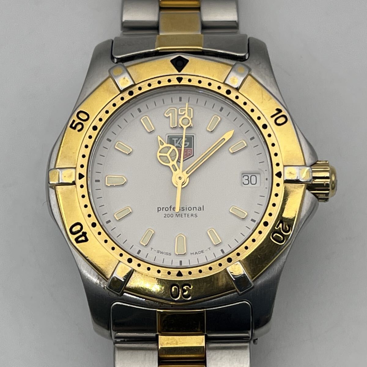 TAG HEUER 2000 professional 200 METERS WK1220 タグ・ホイヤー 2000シリーズ クォーツ 3針 デイト メンズ ボーイズ 新品電池交換済