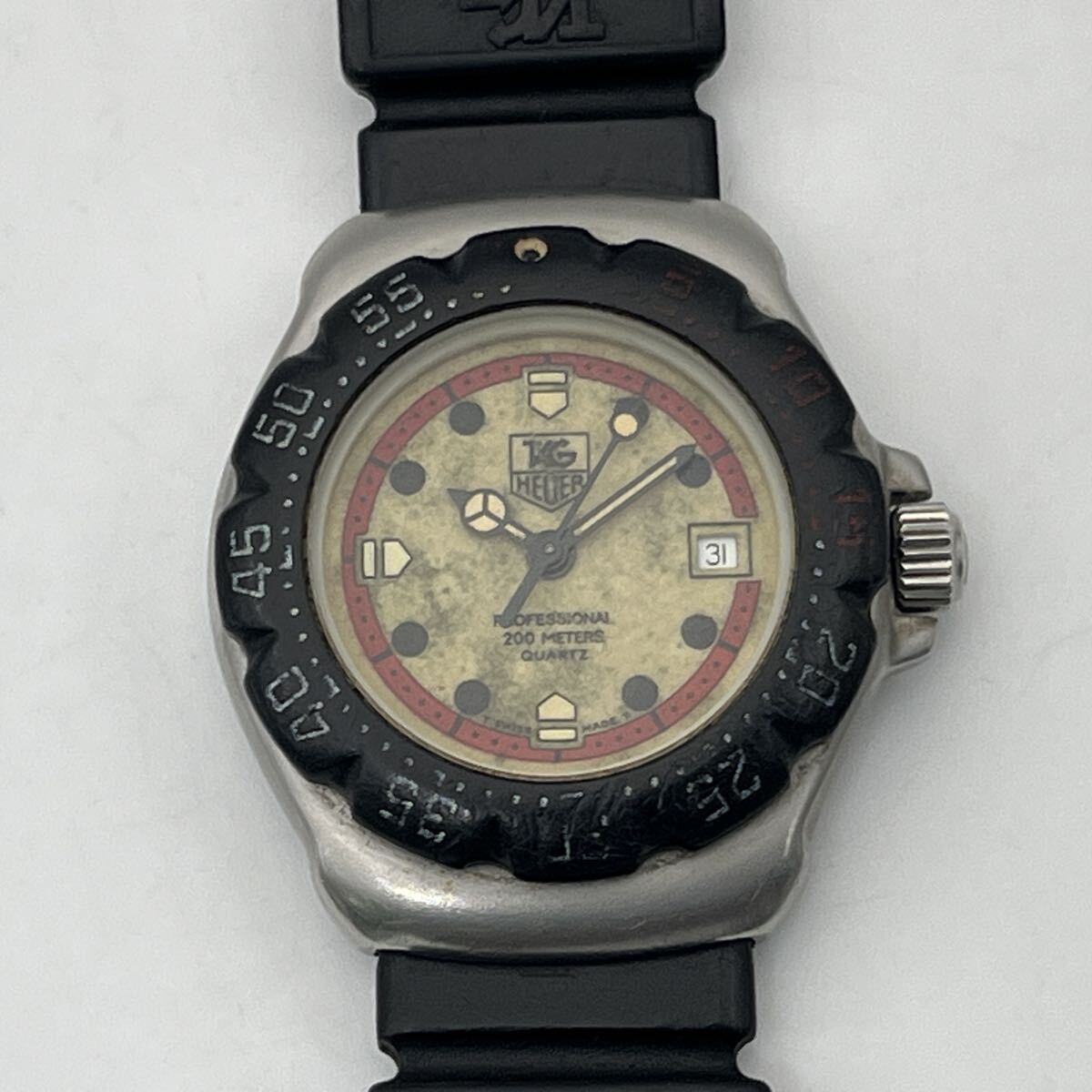 TAG HEUER Formula 1 professional 200 METERS QUARTZ 371.508 タグ・ホイヤー クォーツ フォーミュラ1 3針 デイト レディース