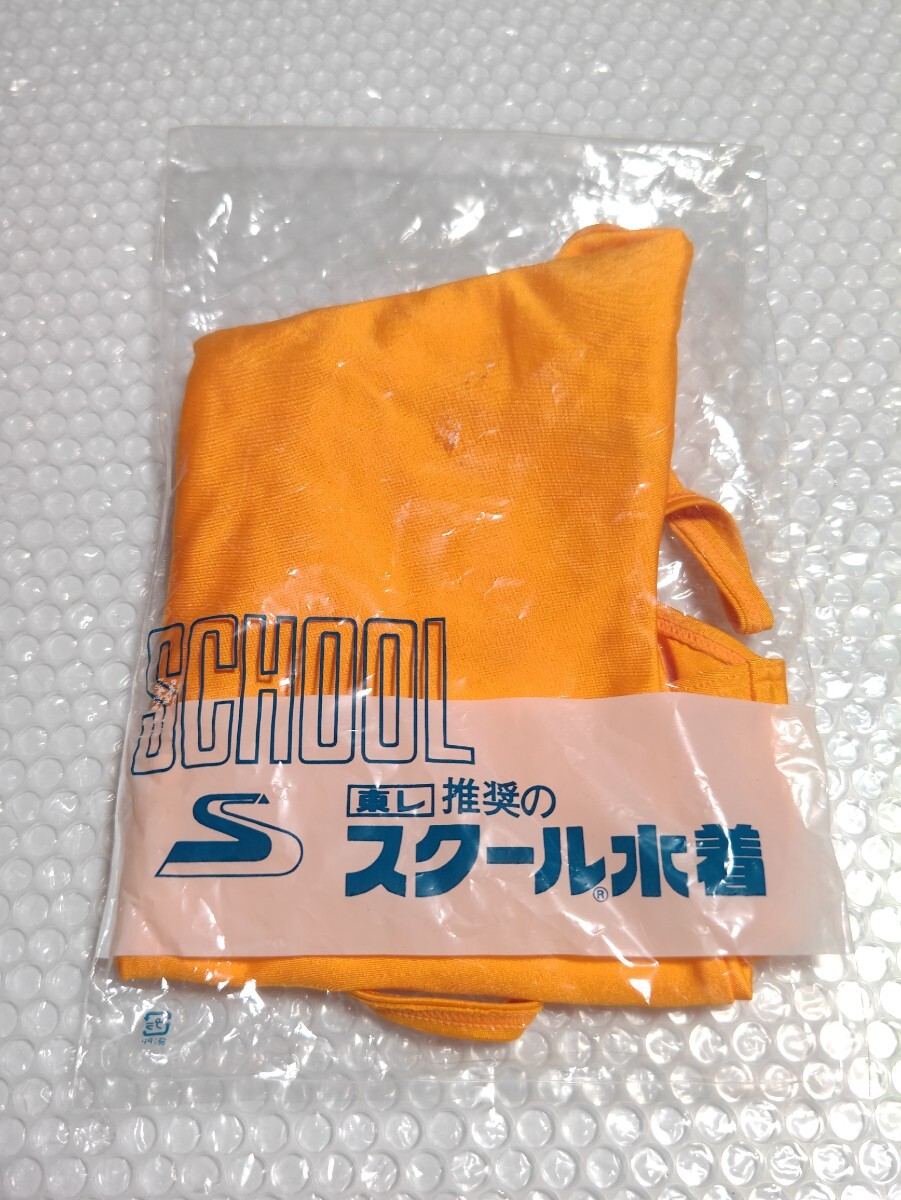 オレンジ スクール水着 170 東レ推奨 関西ファッション連合 競泳水着