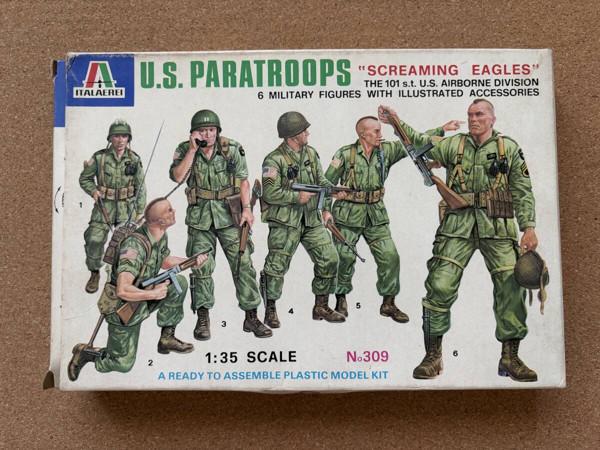 アメリカ空挺部隊 ？　　　1/35　　未組み立て　　　　送料290円〜