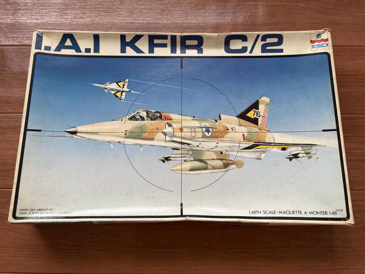 1/48 ESCI 　IAI クフィル C/2　　未組み立て　　　送料450円〜　　訳あり