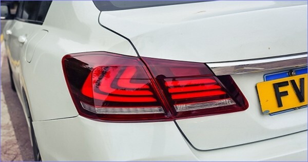レッドクリア テール アコード CR5 CR6 LED テールランプ 流れるウインカー
