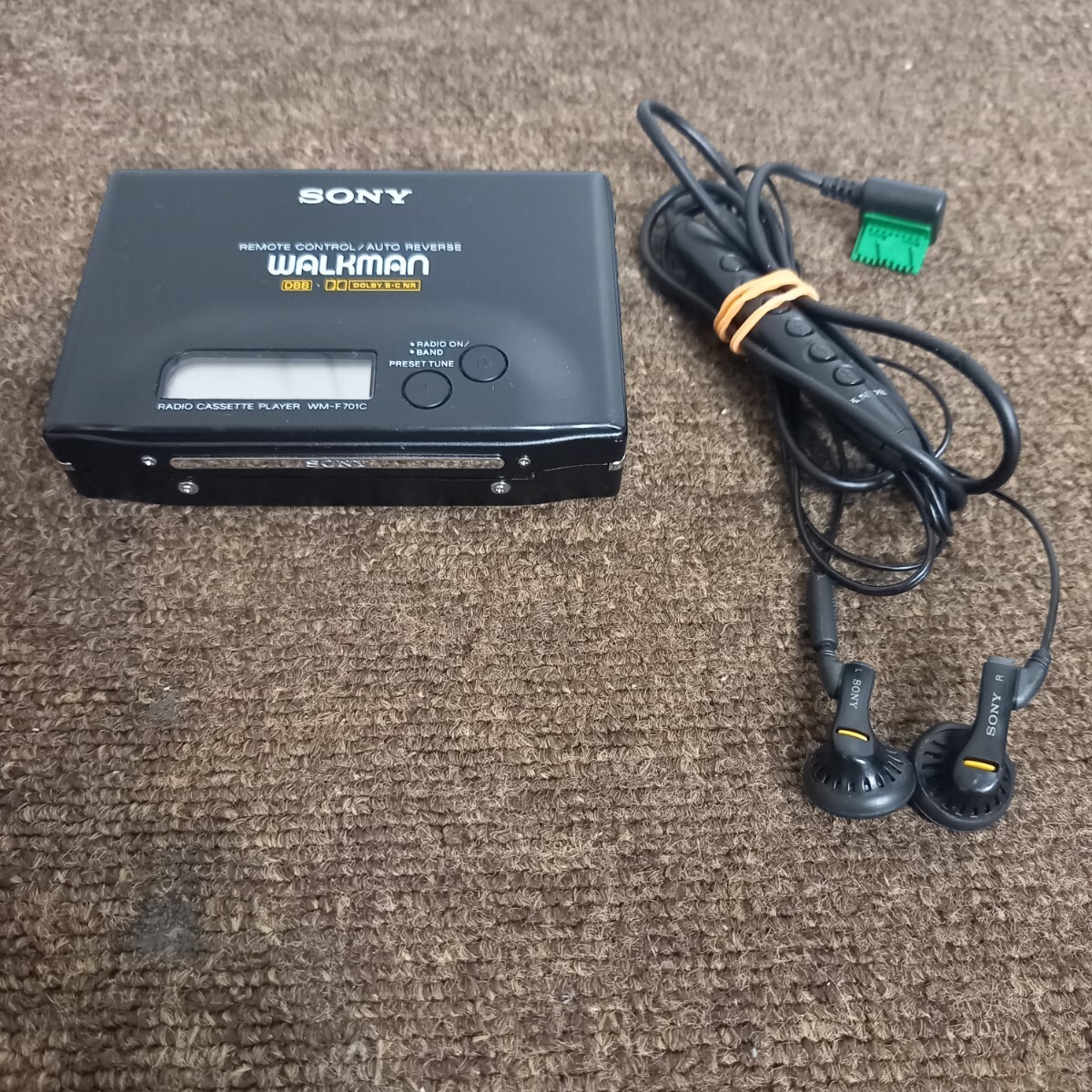 SONY ソニー Walkman ウォークマン オーディオ プレーヤー WM-F701C 音楽 ミュージック 音楽プレーヤー 曲 オーディオ機器 【現状品】