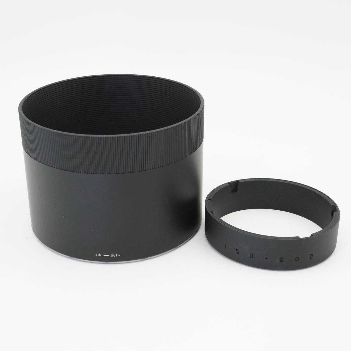 送料無料 SIGMA シグマ LH1050-01 150-600mm F5-6.3 DG OS HSM用 レンズフード/PT-11ラバーキャップ #E0044