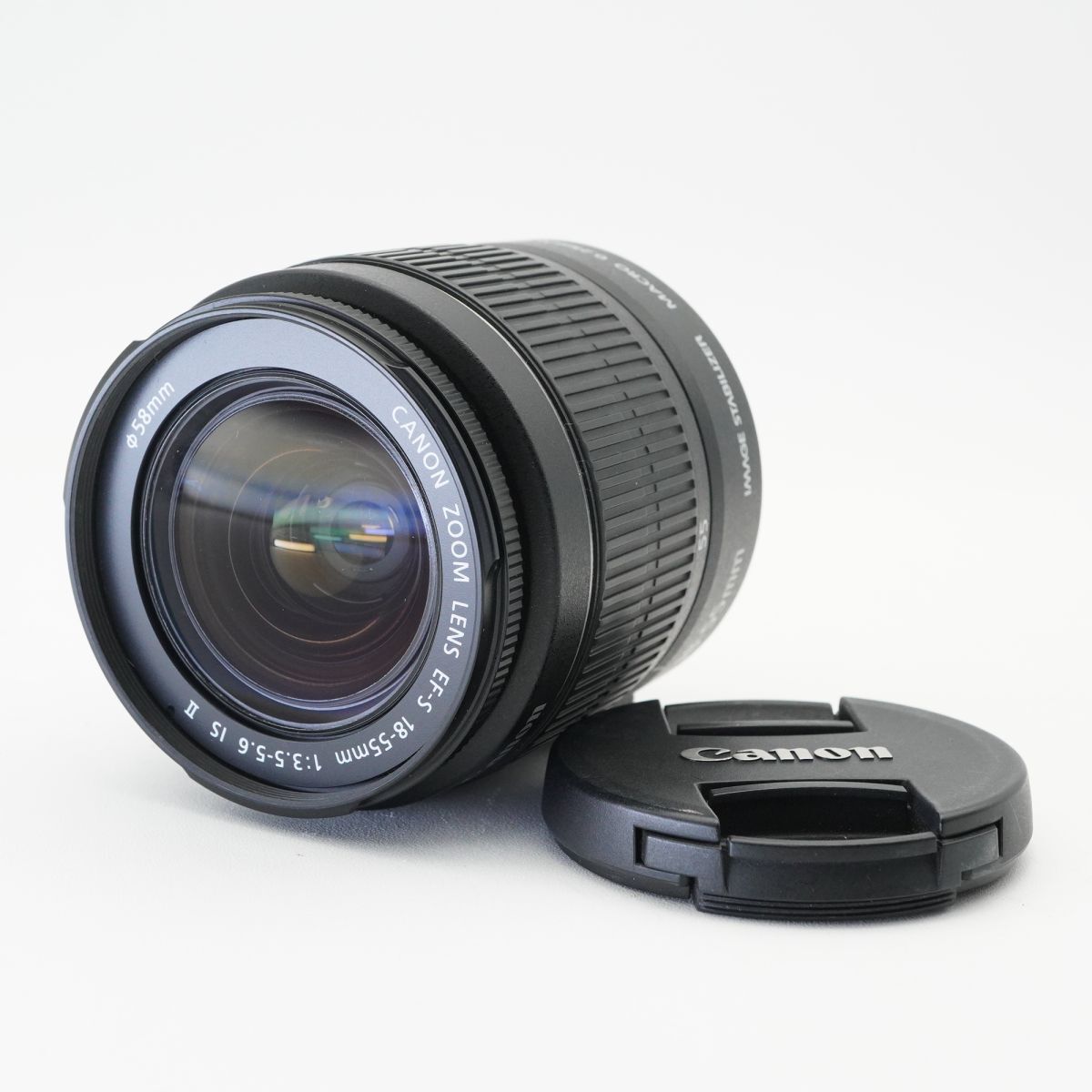 良品 動作確認済 Canon キヤノン EF-S 18-55mm F3.5-5.6 IS Ⅱ 標準ズームレンズ #g22B4045