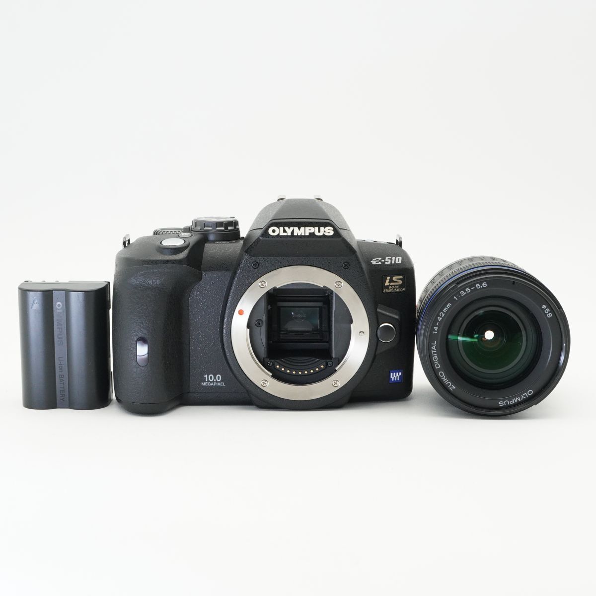 美品 動作確認済 OLYMPUS オリンパス E-510 OLYMPUS ZUIKO DIGITAL 14-42mm F3.5-5.6 デジタル一眼レフカメラ #g34B4063
