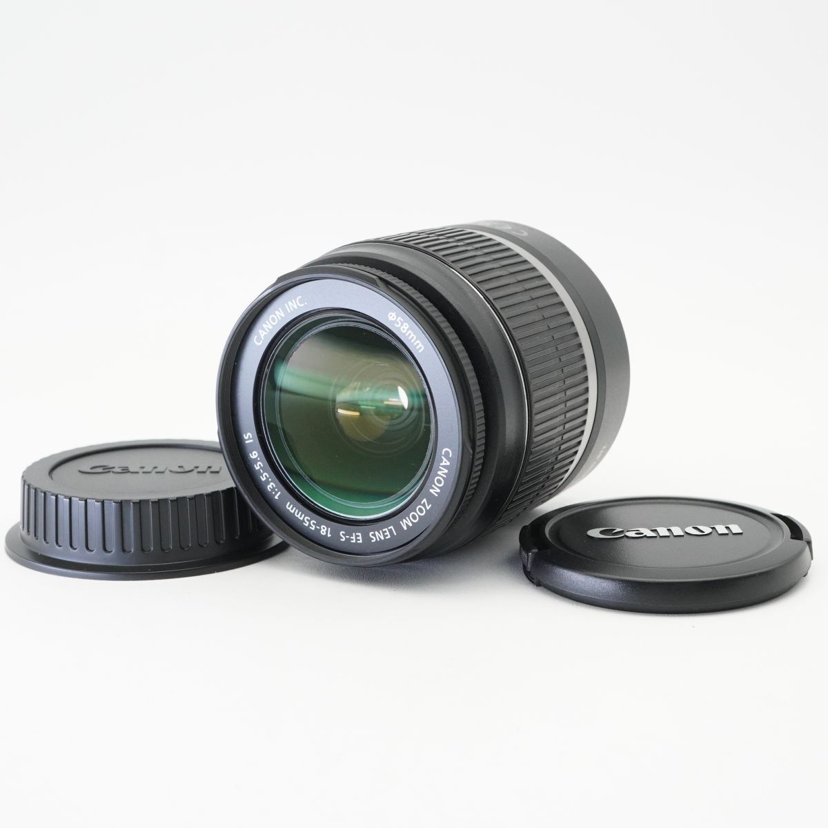 美品 動作確認済 Canon キャノン EF 18-55mm F3.5-5.6 IS 標準ズームレンズ #g22B4076
