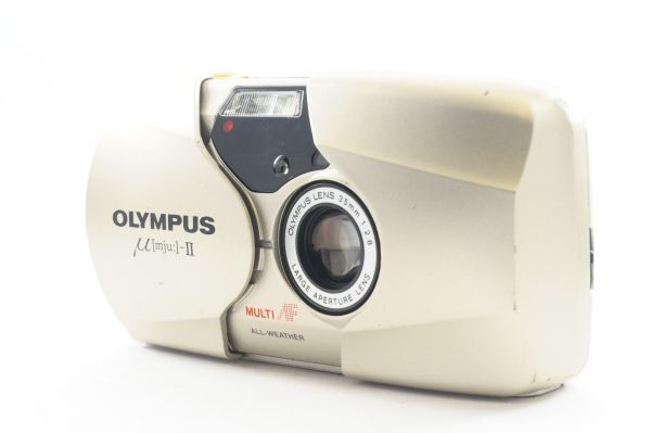 ★極上美品★OLYMPUS オリンパス μ-Ⅱ 清潔感溢れる綺麗な外観！クリアーな光学！0651