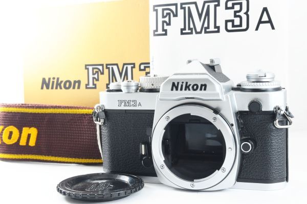 ★希少元箱付き・超美品★Nikon ニコン FM3A ボディ シルバー 使用感の少ない綺麗な外観！クリアーな光学！0115
