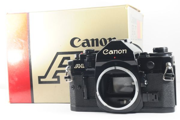 ★元箱付き・超美品★Canon キャノン A-1 ボディ 使用感の少ない綺麗な外観！クリアーな光学！0630