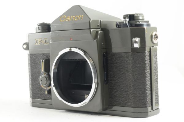 ★極上美品★Canon キャノン F-1 オリーブ ボディ 清潔感ある綺麗な外観！クリアーな光学！0736