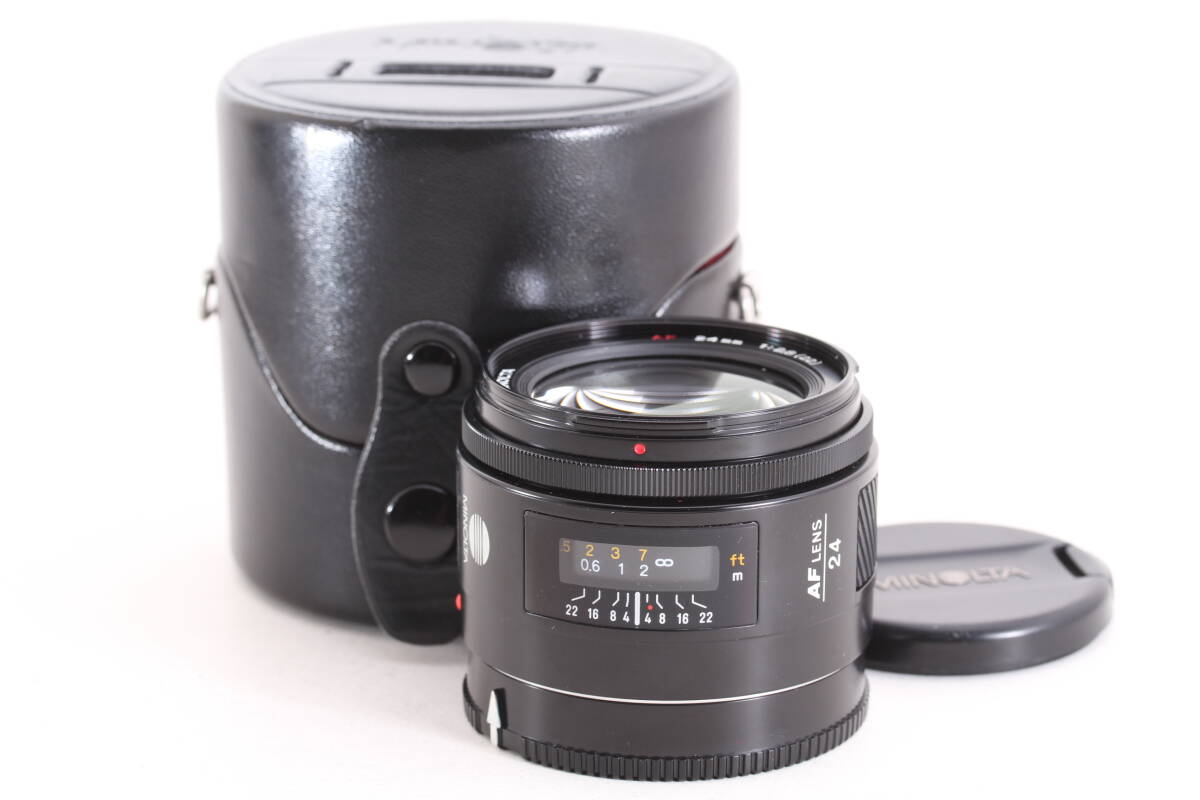 【超良品】ミノルタ Minolta AF 24mm F2.8 レンズ　＃YL0147