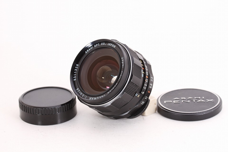 【美品】ペンタックス Asahi Super-Takumar 28mm F3.5 M42マウント レンズ 8311328 #YL0163