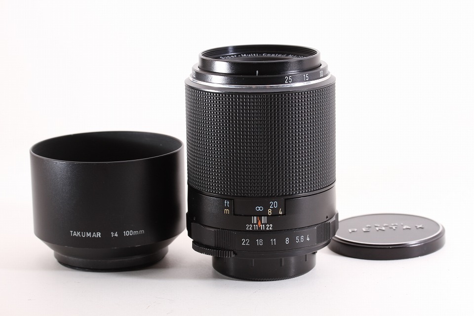 【良品】ペンタックス PENTAX Super-Multi-Coated MACRO-TAKUMAR 100mm F4 M42マウント レンズ 6735960 #YL0179