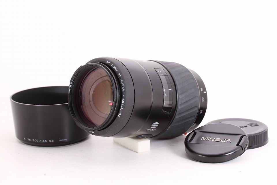 【良品】ミノルタ Minolta AF Zoom 75-300mm 4.5-5.6 レンズ #YL0182