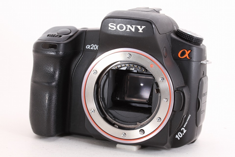 【実用品】ソニー SONY α200 Body DSLR-A200 Digital Camera ボディ デジタル一眼レフ カメラ #YC0355