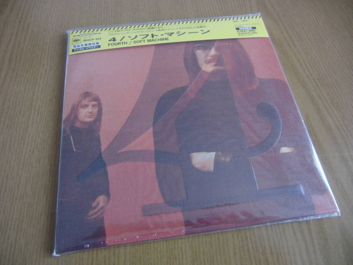SOFT MACINE/FOURTH 【国内盤紙ジャケットCD】