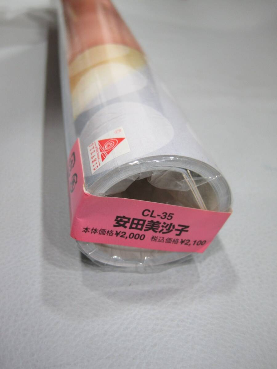 CL-067▼未開封品 安田美沙子 B2サイズ 2005 カレンダー サイン記載あり CL-35 アイドル ※送料説明文記載 ※同梱不可