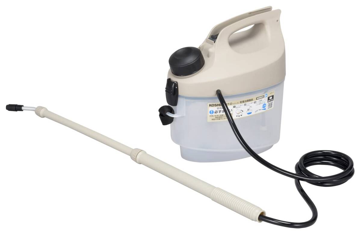 ★新品★工進(KOSHIN) 乾電池式 噴霧器 GT-3D 除草 消毒 小型 軽量 ３L 肩掛け式