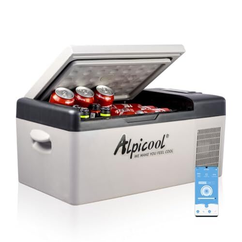 ★新品★Alpicool ポータブル冷蔵庫 車載冷蔵庫 車載冷蔵冷凍庫 C15 15L 15リットル -20℃～20℃ コンプレッ