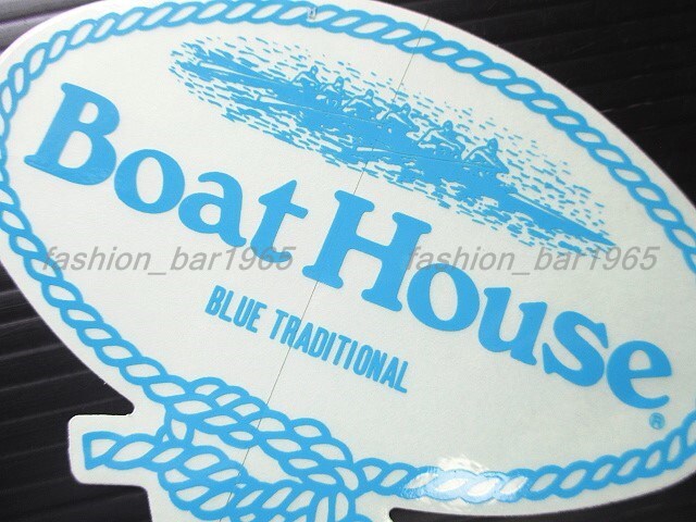 希少★ボートハウス Boat House★定番ロゴ ハウスマーク ステッカー クリアタイプ / キャプテンサンタ アイビー VAN JAC ヴァンヂャケット