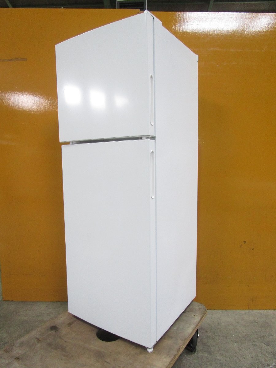 ☆MAXZEN マクスゼン 2ドア 冷凍冷蔵庫 138L 省エネ&静音設計 耐熱天板 JR138ML01WH ホワイト 2022年製 直接引取OK w72715