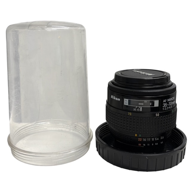 Nikon ニコン NIKKOR AF 35-70mm F3.3-4.5 ズームレンズ 一眼レフ フィルムカメラ オートフォーカス ケース付き