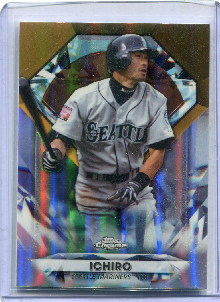 2022 Topps Chrome Update Series Diamond Greats Die-Cuts Chrome #DGC-48 Ichiro Suzuki インサート イチロー