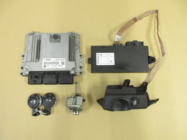 AT車 スペアキー付き JCW BMW MINI ミニ 後期 R56 SUJCW ジョンクーパーワークス エンジン コンピューター CPU DME キーレス シリンダー