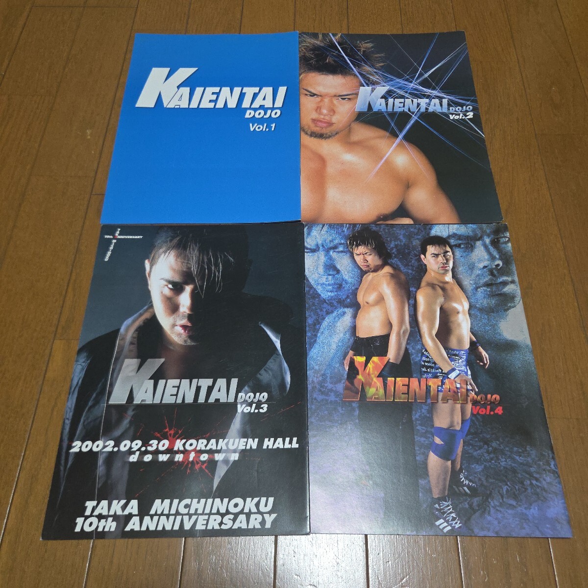 即決あり！KAIENTAI DOJO パンフレット ２２冊セットVol.1～13 Vol.16～22 特別版サイン入りあり　TAKAみちのく　アップルみゆき　真霜拳號