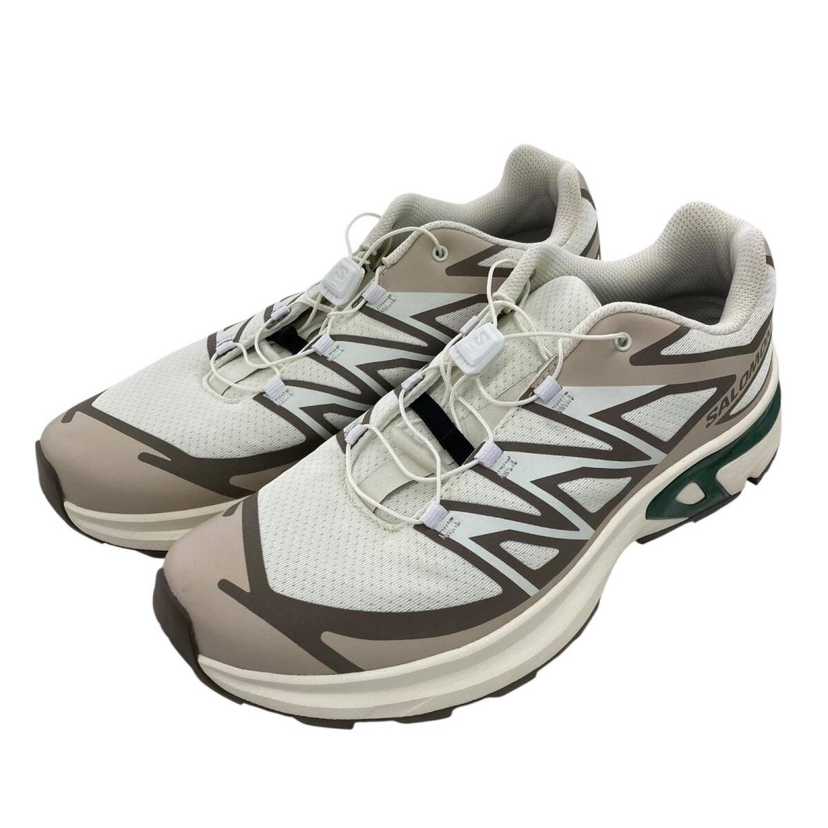 186001 現状品 Salomon サロモン XT-EVR スニーカー 27cm ベージュ系