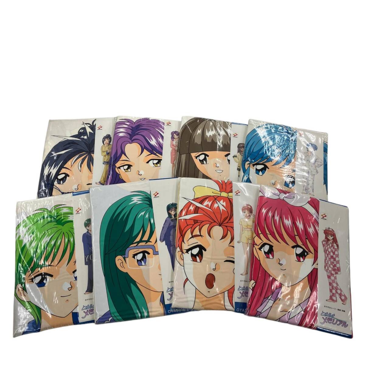 186001 現状品 ときめきメモリアル おやすみシーツ 8 点まとめ売り
