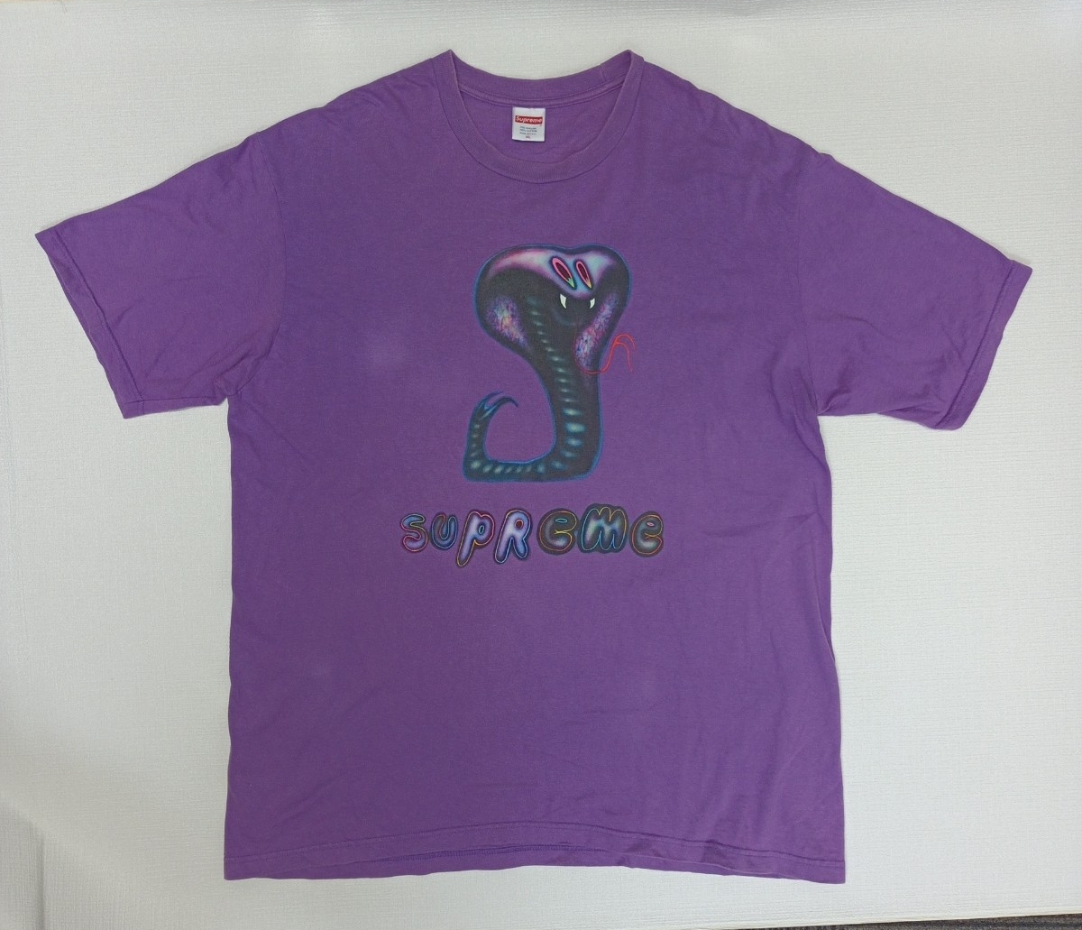 y070105fk Supreme シュプリーム メンズ Tシャツ SS21 snake Tee size 【サイズXL】