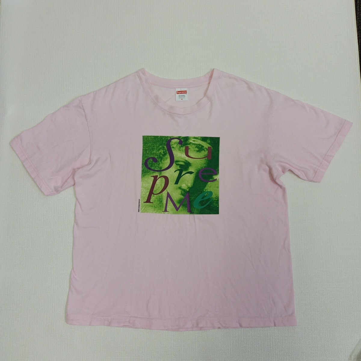 y070103fk Supreme シュプリーム メンズ Tシャツ 17FW Venus Tee ピンク【サイズM】