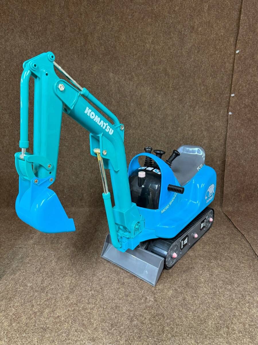 200 2F奥／コマツ マイクロショベル PC01 ケンケンキッキ ショベルカー 乗用 直接引き取りOK