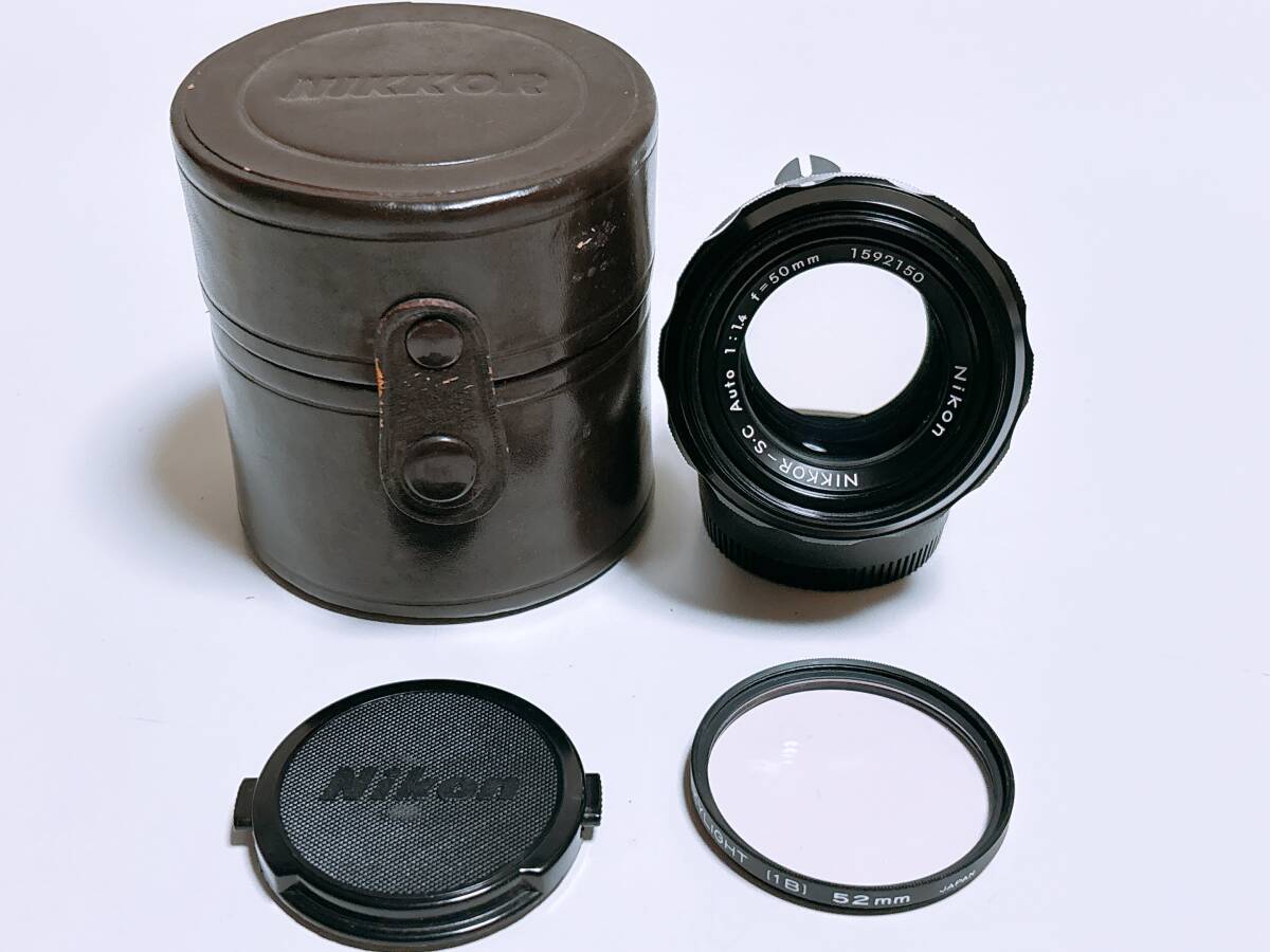 ニコン NIKON NIKKOR-S・C Auto 50mm F1.4 カメラレンズ