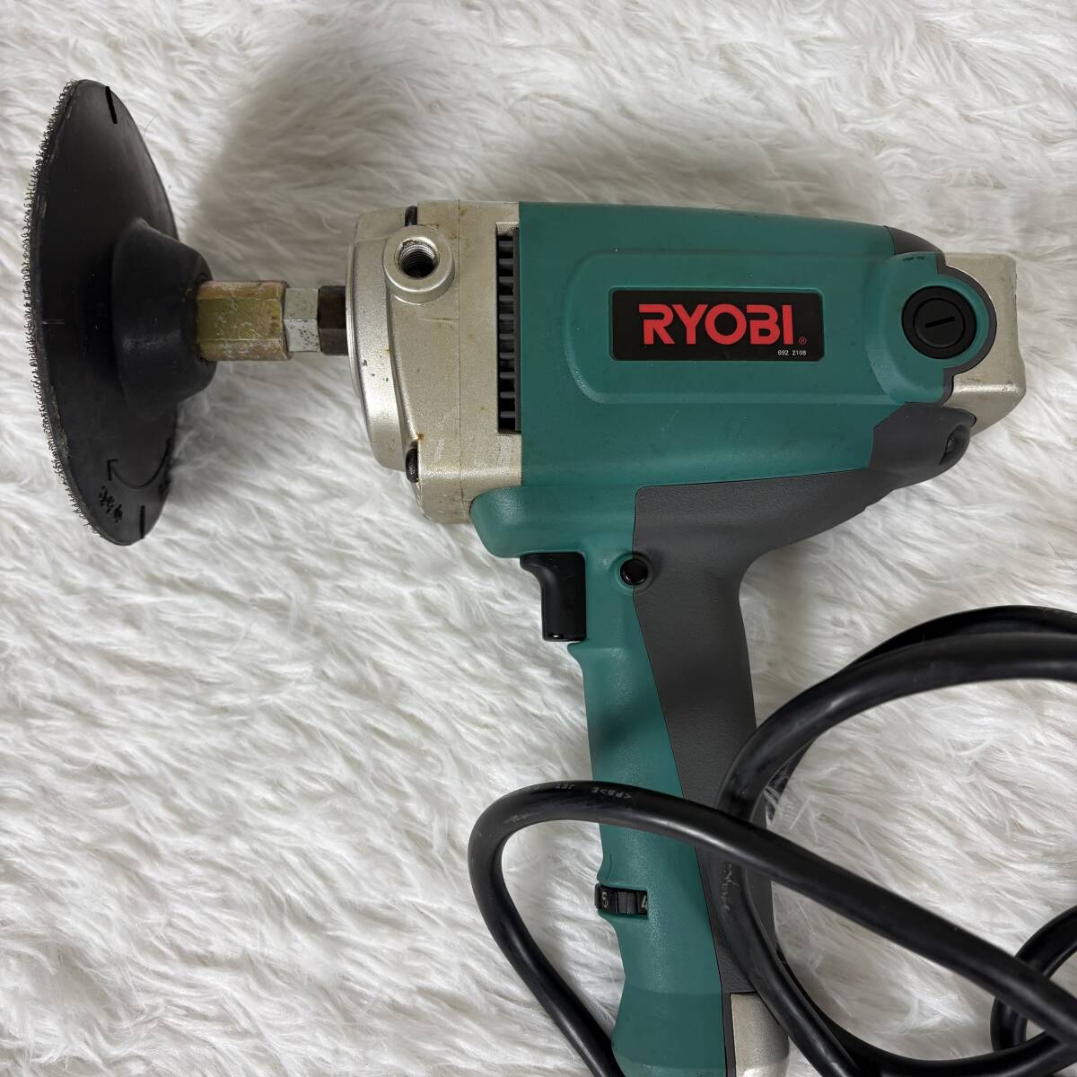 RYOBI PE-2010 電動ポリッシャー 変速式 電動工具 動作確認済み　100V