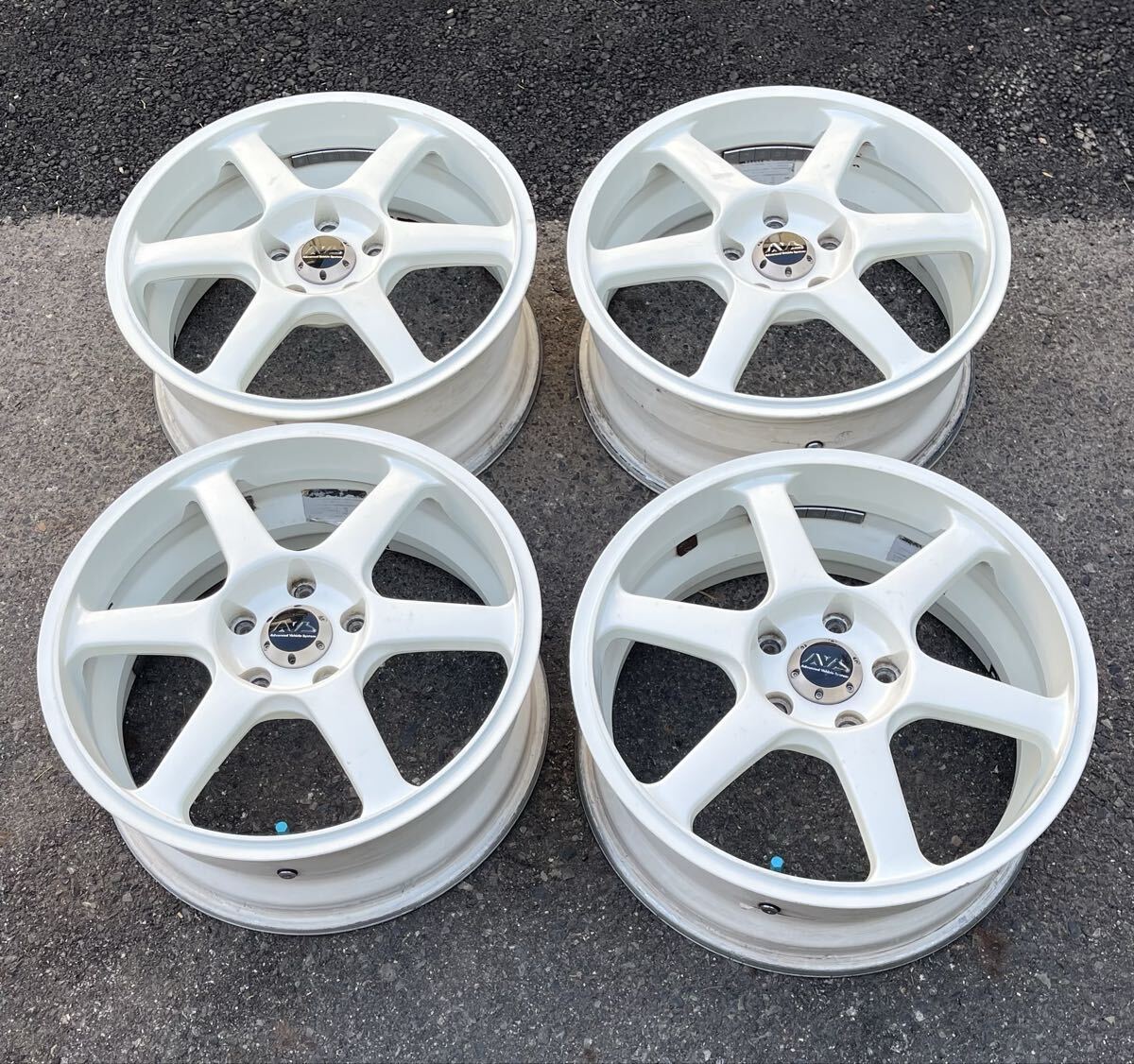 AVS MODEL 6 17-1 17インチ 17×7J +45 PCD114.3 4本セット