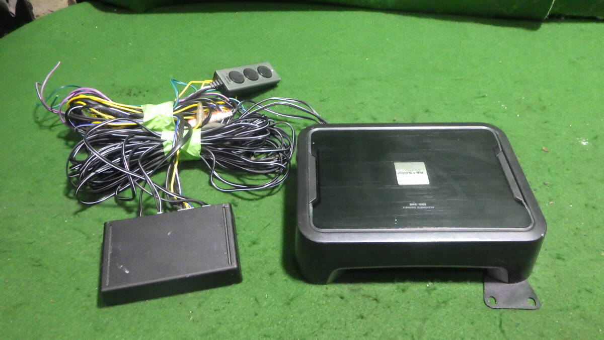 売り切り DBA-Z12 キューブ ウーハー SWE-1500 アルパイン サブウーファー 08-06-24-846 B2A-5 スリーアール長野