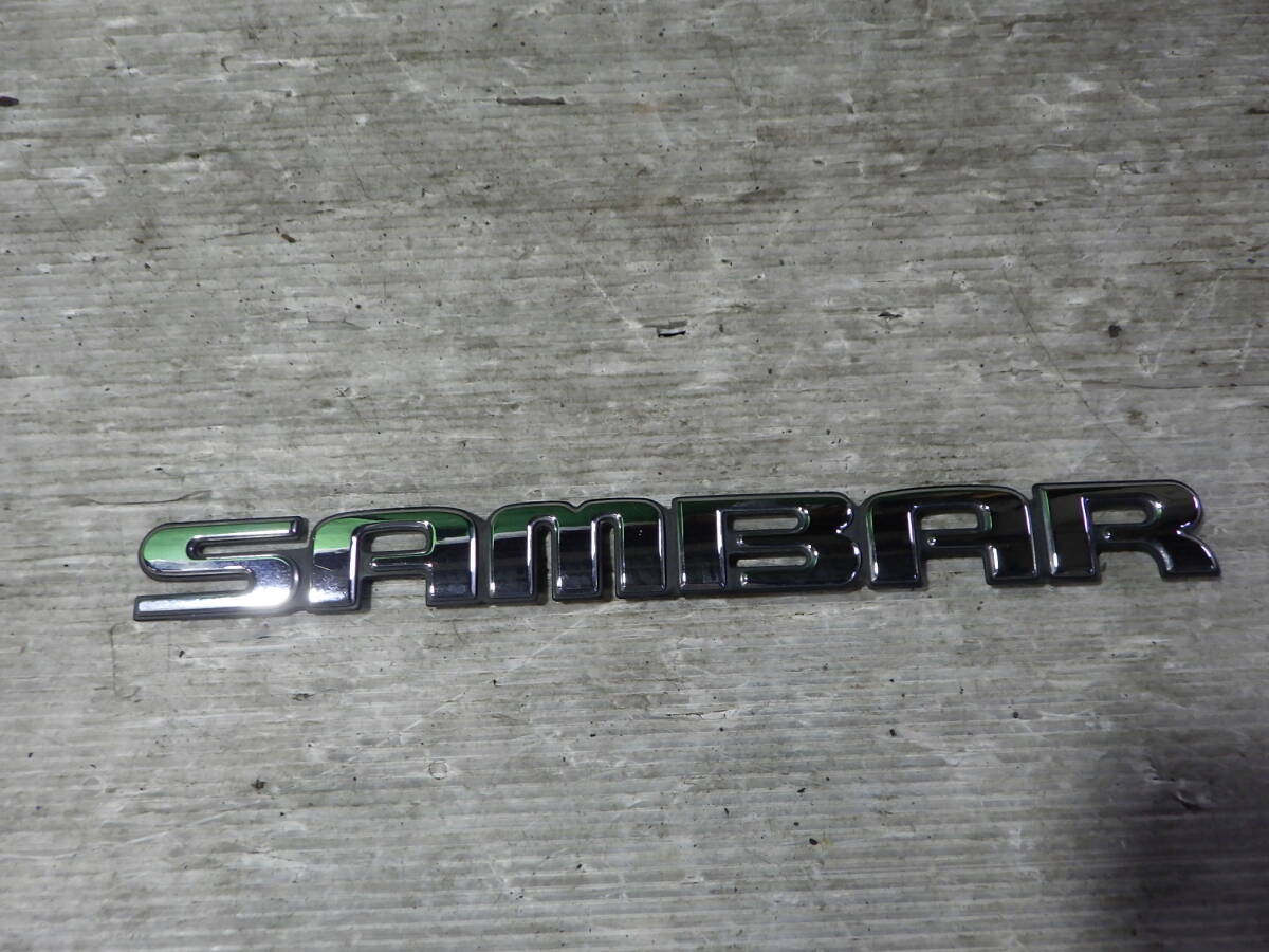 売り切り GD-TT2 サンバー トラック TT1 SAMBAR エンブレム 08-07-09-835 B2D-3D スリーアール長野