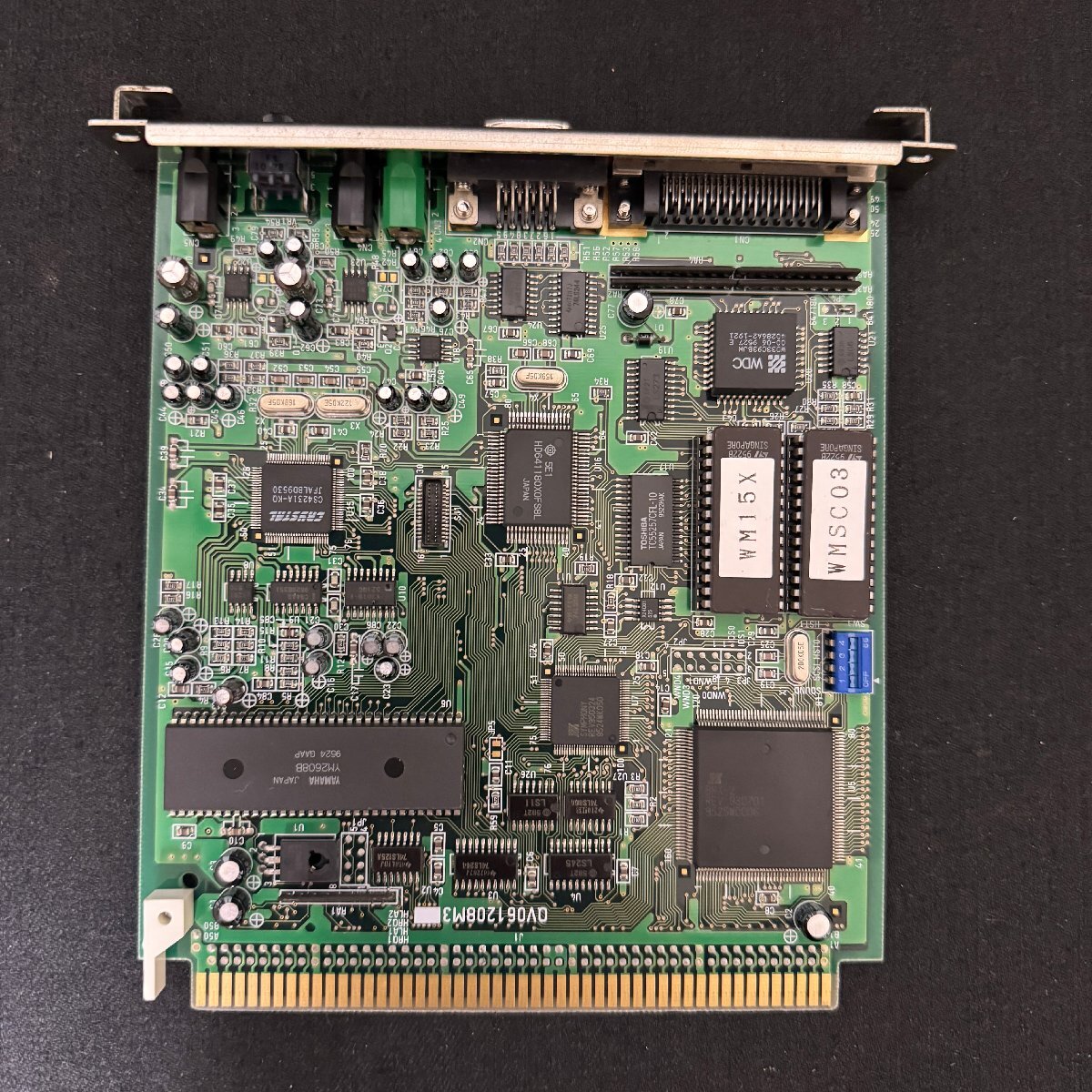 M617　QVISION　WaveMaster　PC-9801-86互換　PC-9801-92互換　FM＆SCSI複合ボード　８６　メンテナンス、動作確認済