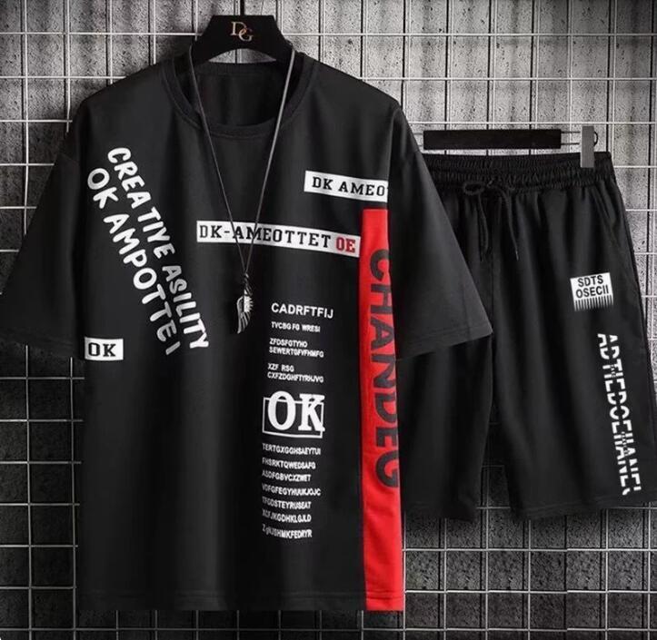 新入荷ジャージ 上下セットアップ メンズ スウェット 半袖 Tシャツ ハーフパンツ ルームウェア 部屋着 トレーナー 吸水速乾夏大きいサイズ