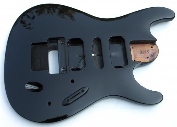 Ibanez　アイバニーズ　Sシリーズボディ　マホガニーボディ　Lo-Pro Edge対応　フジゲン製　92年製Ibanez S470 BK