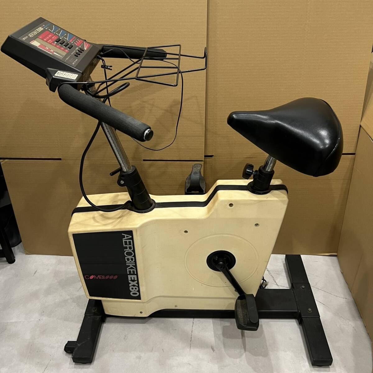 【TG-707】【直接お渡し】通電のみ確認 COMBI AEROBIKE EX80 コンビ エアロバイク フィットネスバイク エクササイズ バイク