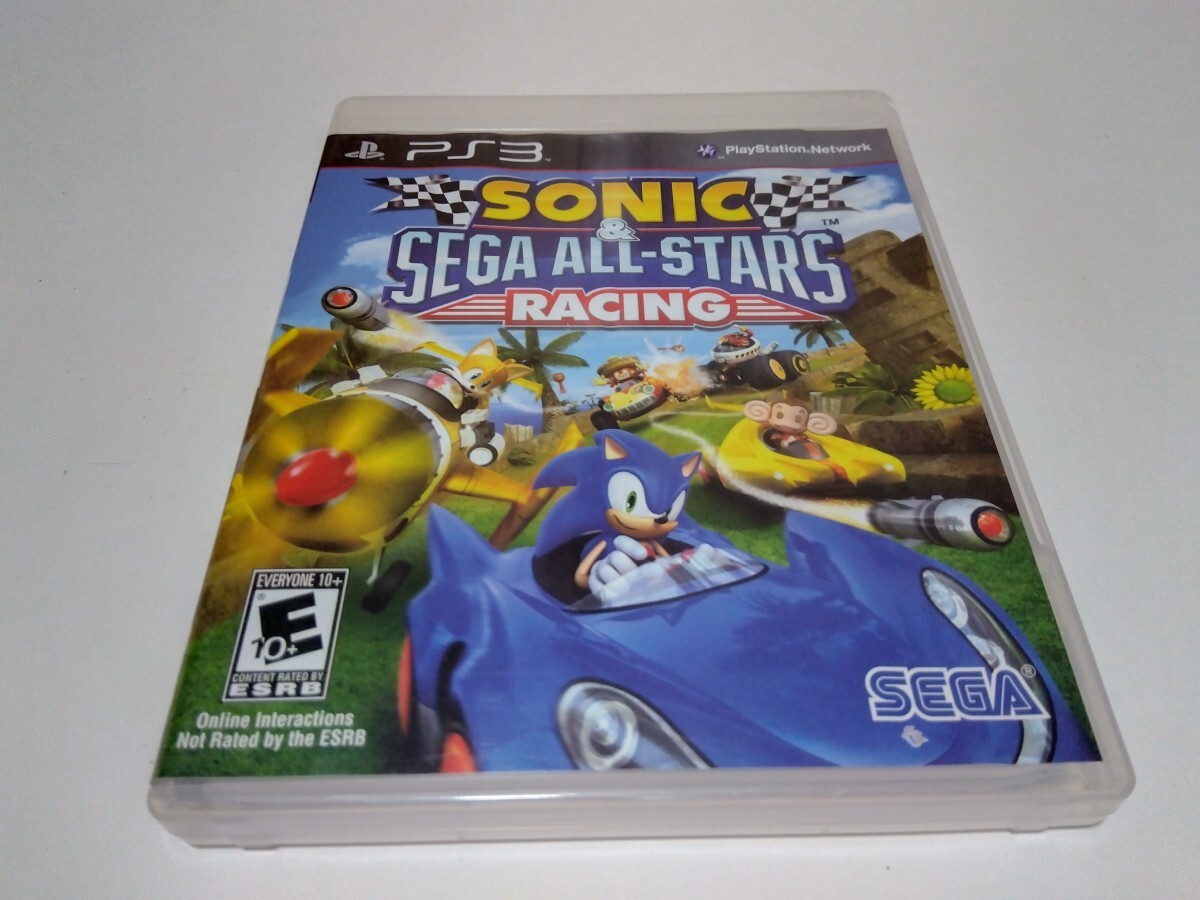 PS3 ソニック＆セガ オールスターズ レーシング SONIC & SEGA ALL-STARS RACING 北米 輸入版