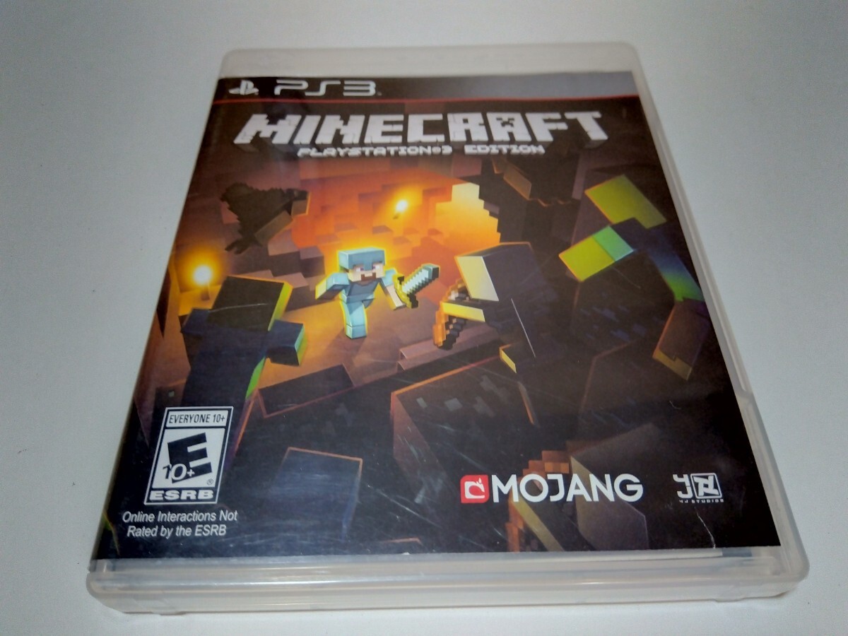 日本語対応 ps3 マインクラフト 海外版 北米版 マイクラ 輸入