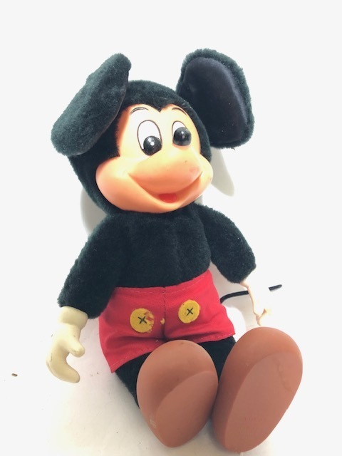 ☆ レトロMickey Mouse YOUNG EPOCH.CO.Ltd 843-1352フィギュア ディズニーDisneyProductions 当時物ぬいぐるみ☆ 