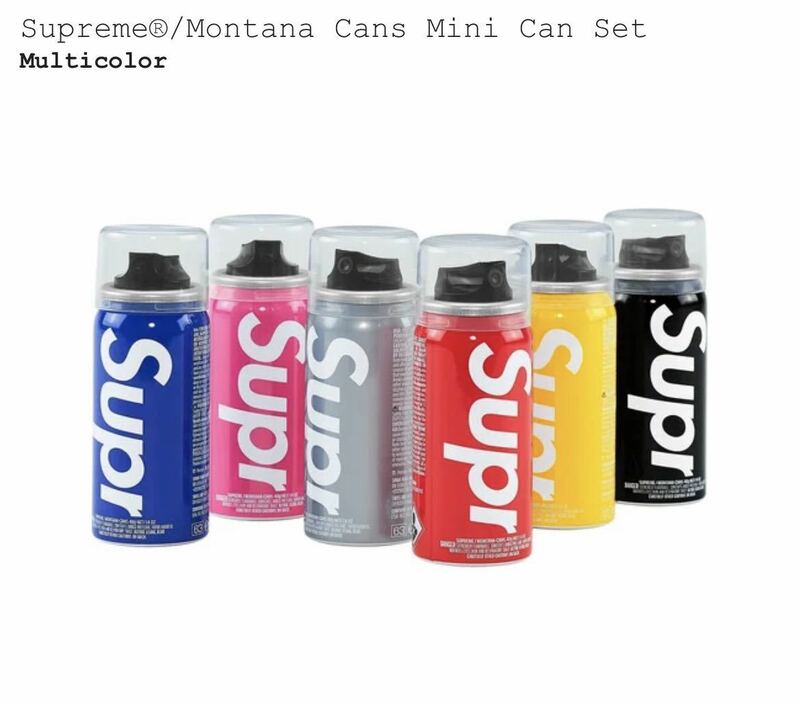 【国内正規】Supreme Montana Cans Mini Can Set スプレー缶 セット