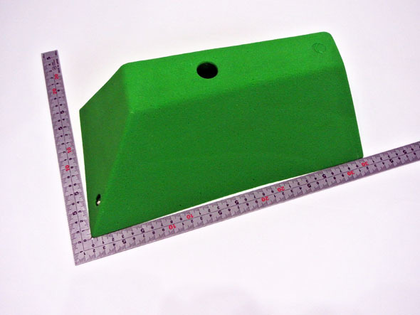 kastline製 クライミング ホールド ボルダリング Geom05 緑 グリーン 台形 ピンチ ワイドピンチ ブロック 箱型