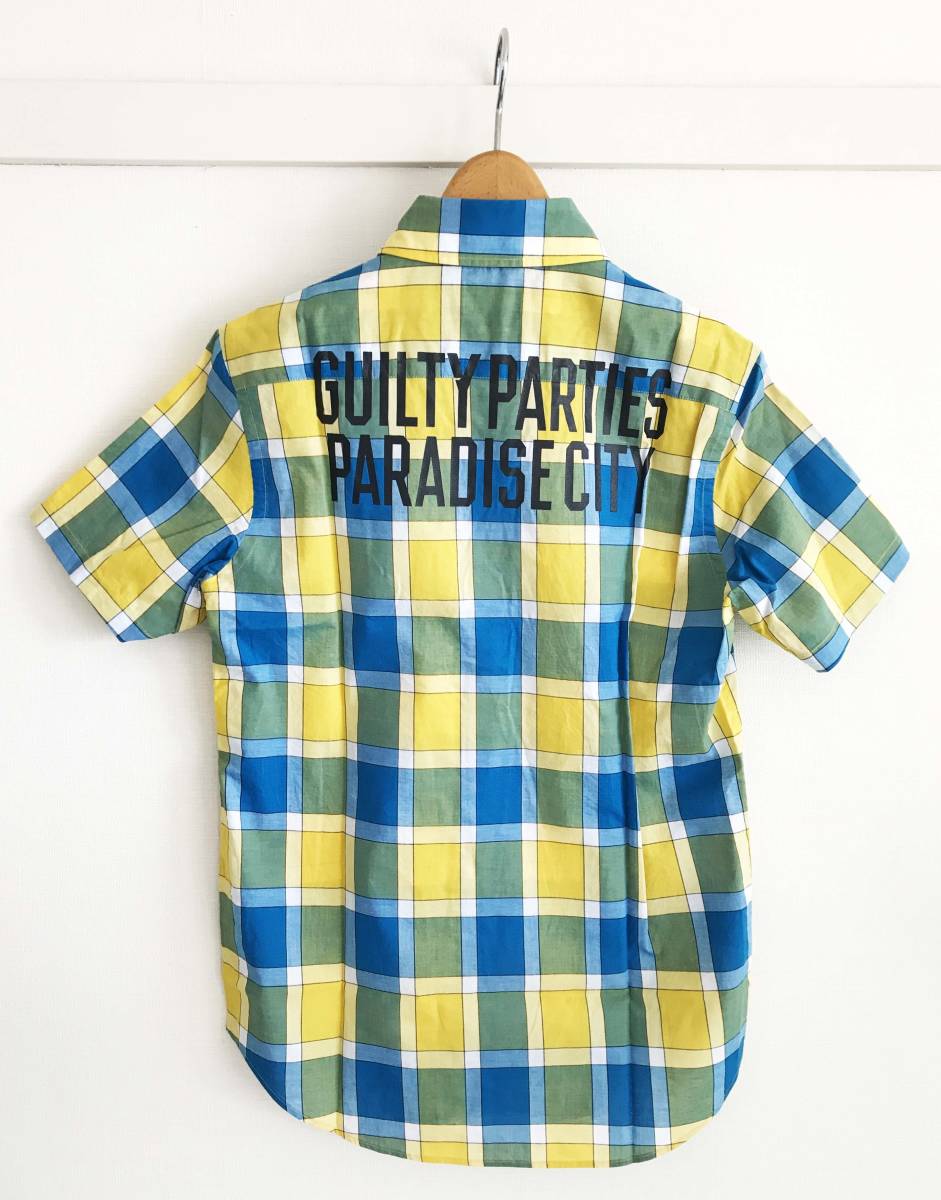 【送料無料】WACKO MARIA ワコマリア「TROPICAL CHECK B.D SHIRT (GP PARADISE CITY) BLU-YLW」
